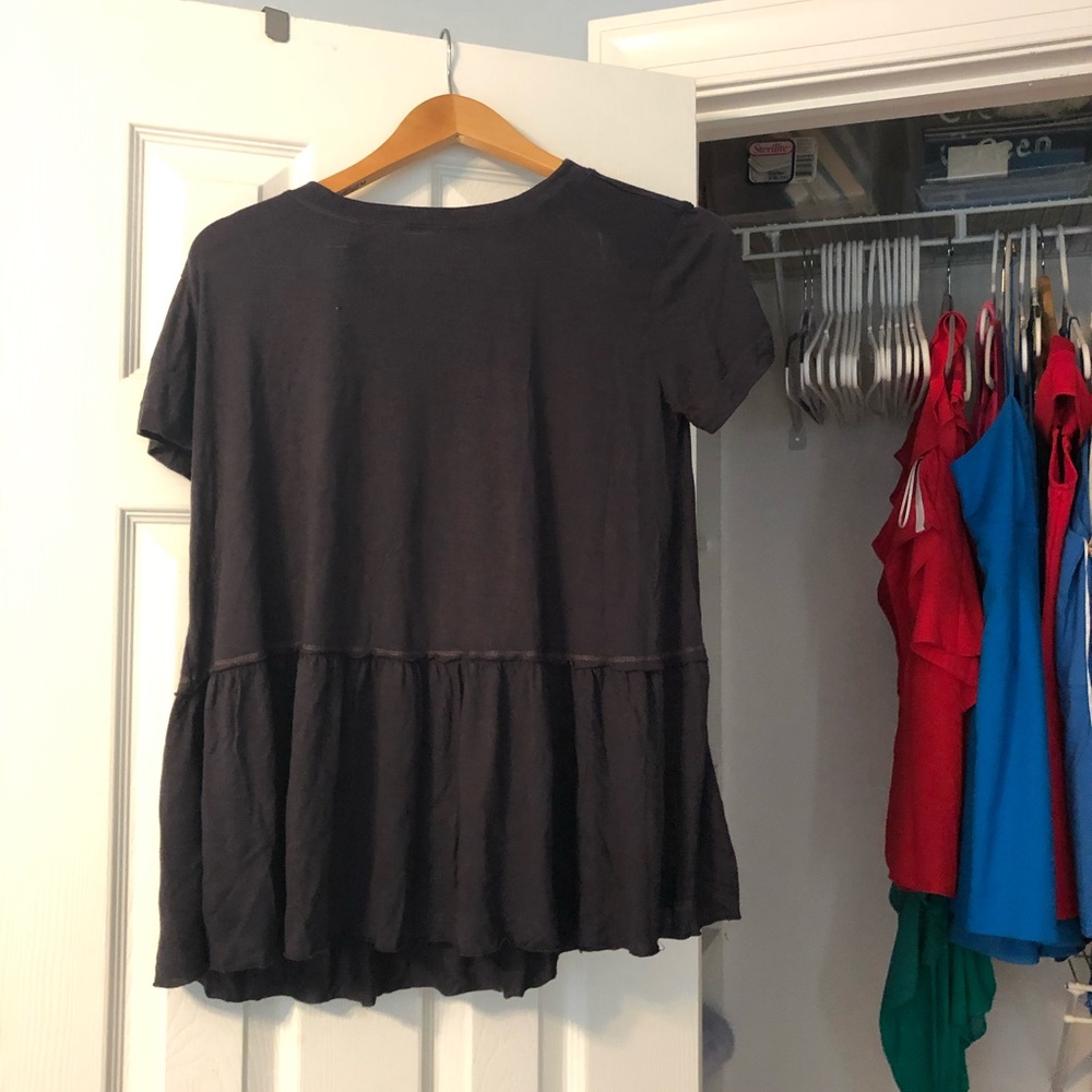 Navy blue urban outfitters shirt